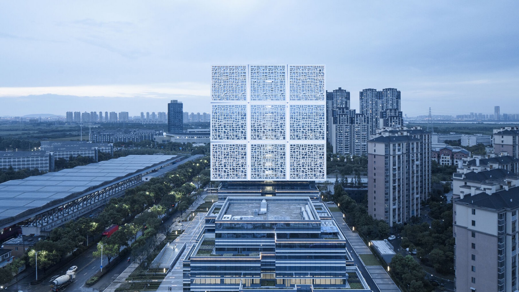 El Cubo: el sorprendente hito de la arquitectura china